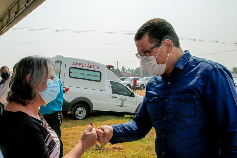 Governador Marcos Rocha entrega hospital para reforçar atendimento aos pacientes com Covid-19