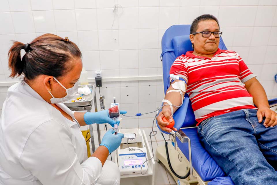 Ação itinerante de coleta de sangue acontece nos dias 2 e 3 de agosto, no município de Costa Marques