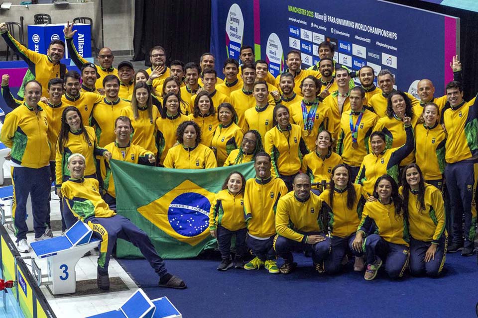 Brasil fecha Mundial de Natação Paralímpica com 46 pódios