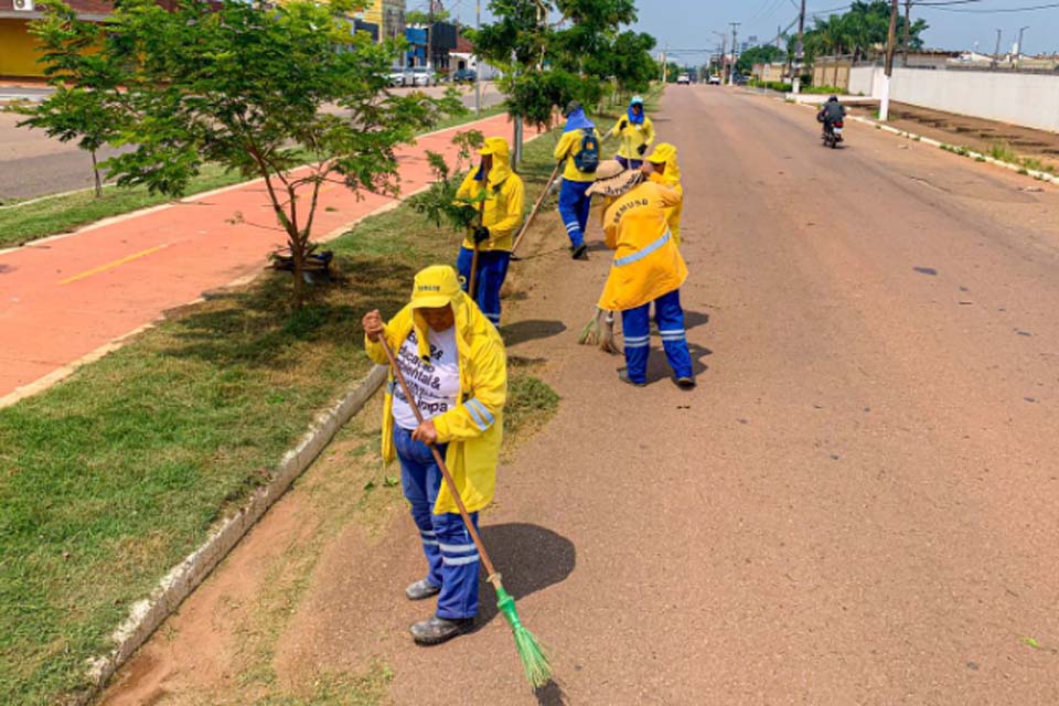 Prefeitura de Porto Velho segue com mutirões de limpeza e outras ações em diversos pontos da cidade