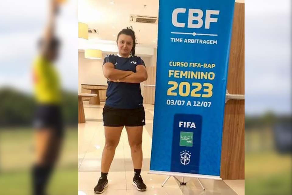 Instrutora física de rondoniense participa do Curso FIFA RAP Feminino