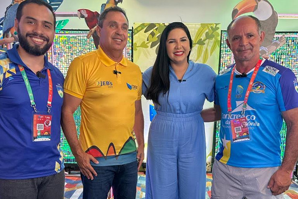 Deputada Cristiane Lopes visita atletas de todo país nos Jogos Escolares Brasileiros 2023