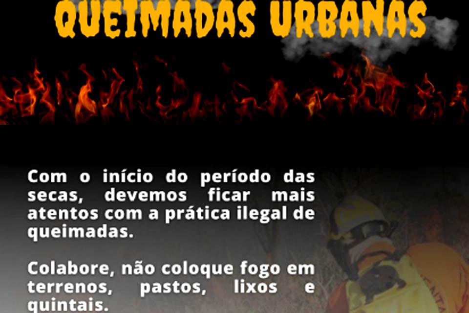 Prefeitura realiza palestras em escolas para promover o combate as queimadas urbanas