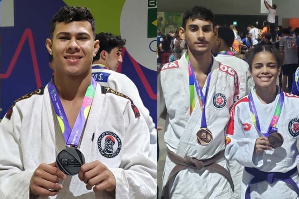 Rondônia conquista medalhas de prata e bronze em Judô nos Jogos da Juventude 2023