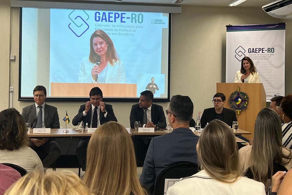 Porto Velho participa da primeira reunião presencial do Gaepe-RO