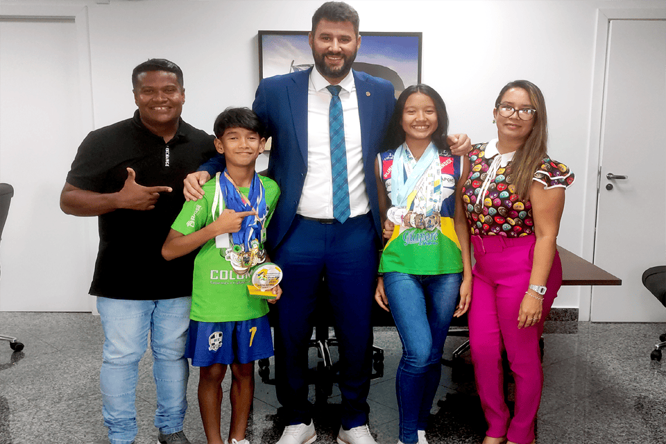 Deputado Nim Barroso apoia atleta que vai representar Rondônia no Mundial