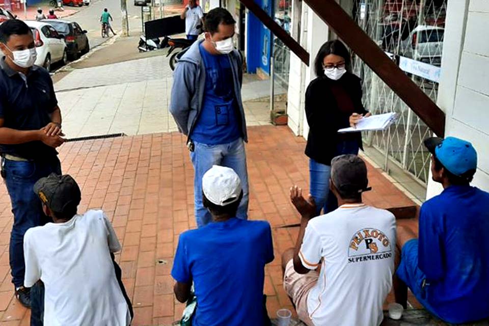 Em prevenção ao Covid-19, Semdes acolhe moradores de rua com abrigo, kits higiene e alimentação