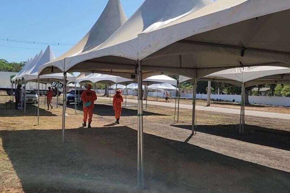 Corpo de Bombeiros vistoria estrutura do Flor do Maracujá e reforça segurança para o tradicional arraial