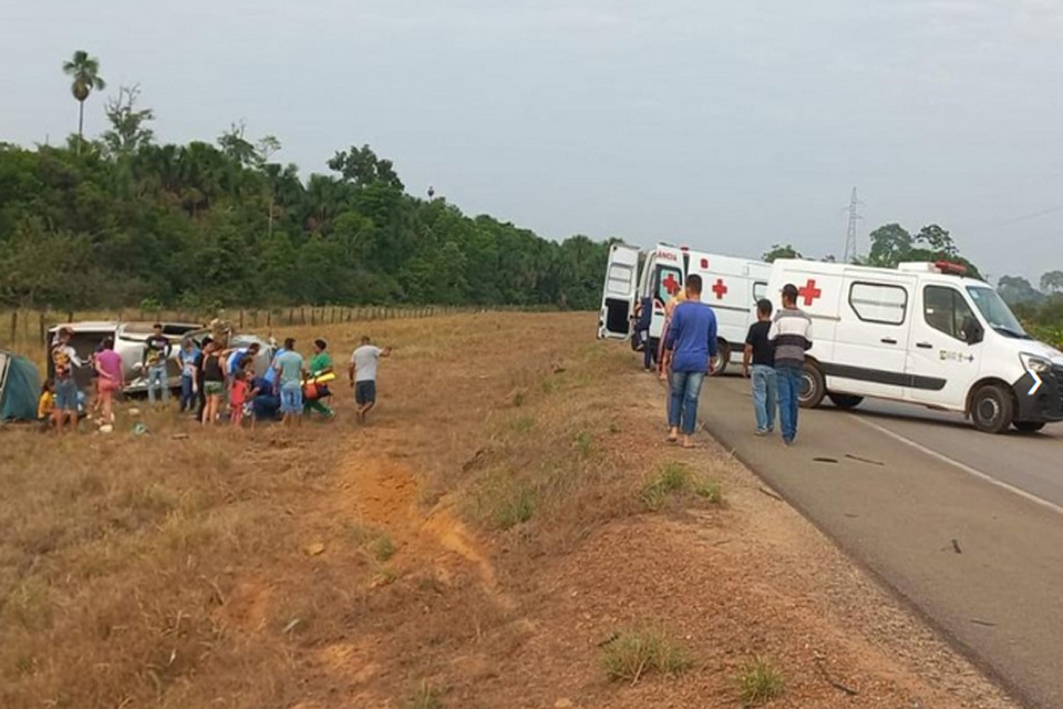 Motociclista morre em colisão frontal com caminhonete na BR 429