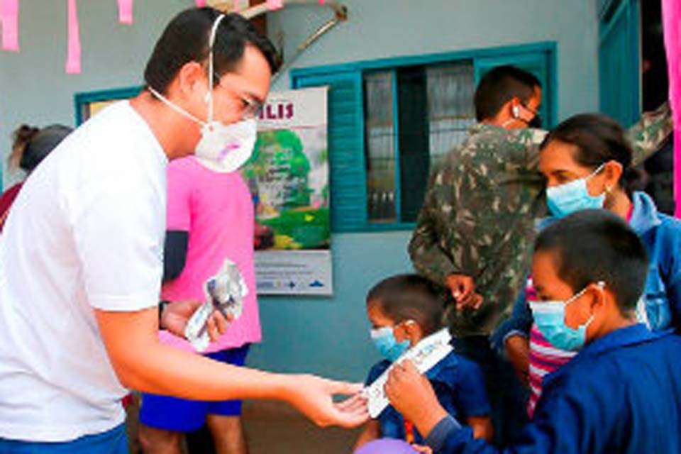 TJRO faz doação de kits de higiene bucal à comunidade da área rural de Porto Velho