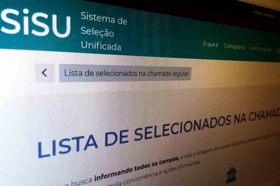 Hoje é o último dia para inscrições no Sistema de Seleção Unificada