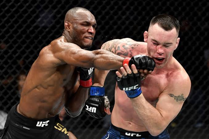 Vídeo - Usman quebra mandíbula de Covington no UFC 245