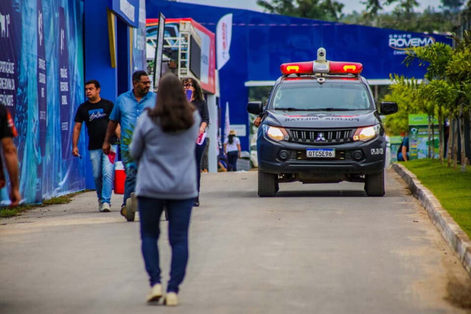 Ações policiais fortalecem segurança durante 11ª Rondônia Rural Show Internacional