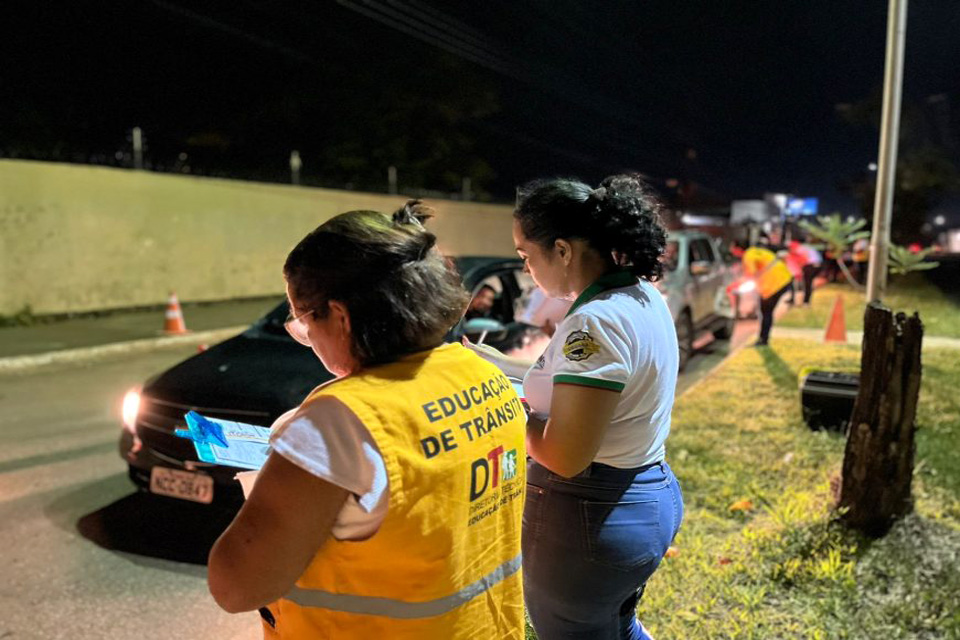 Ações educativas do Detran são reforçadas em alusão ao Dia Mundial das Vítimas de Acidentes de Trânsito