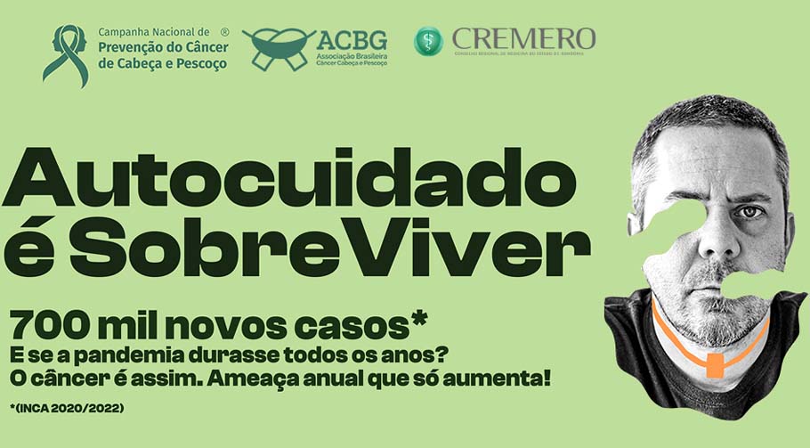 Cremero apoia campanha Julho Verde de prevenção do Câncer de Cabeça e Pescoço