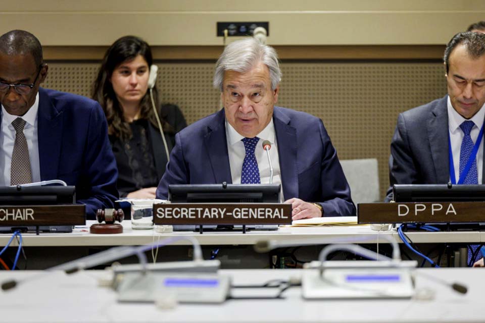 Guterres pede reforma do Conselho de Segurança com mundo 