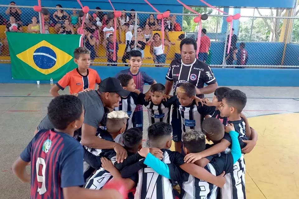 Copa Júnior Lopes de futsal de base tem cinco finais neste sábado,19