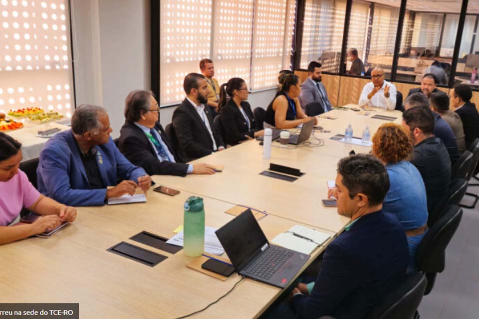 Reunião no Tribunal de Contas discute acordo para melhorias na saúde pública do Estado de Rondônia