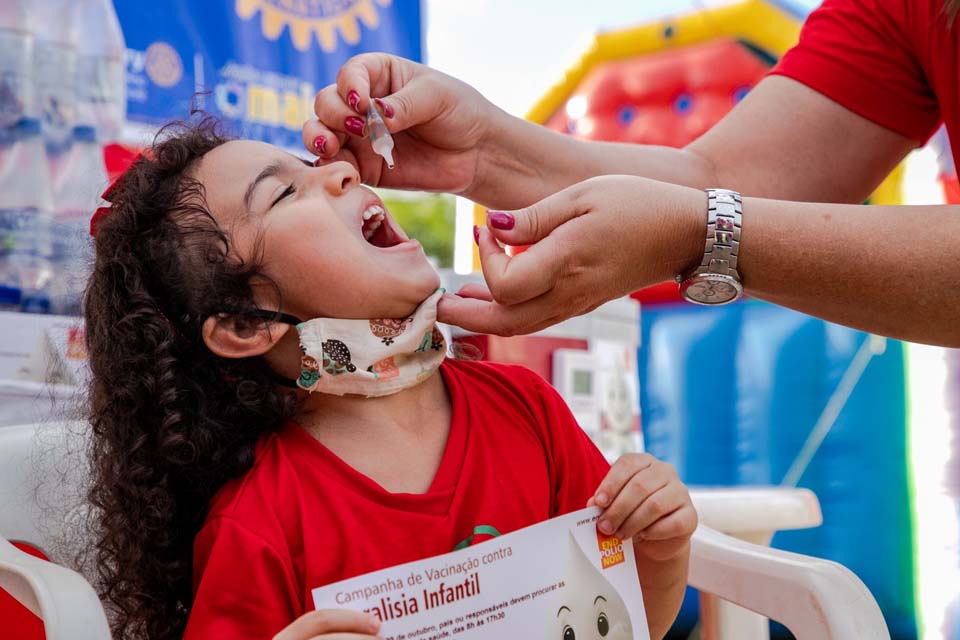 Vacina contra a poliomielite tem baixa procura em Porto Velho; vírus causa a paralisia infantil e a principal ferramenta para evitar a doença é a vacinação