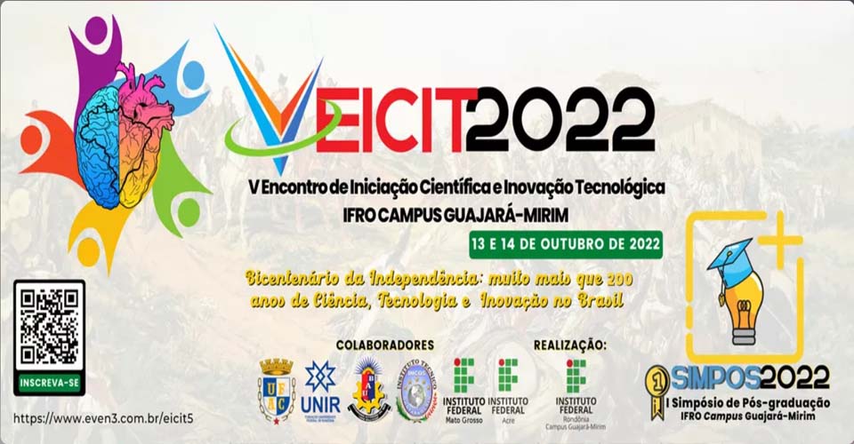 Campus Guajará-Mirim realiza 5ª edição do Encontro de Iniciação Científica e Inovação Tecnológica