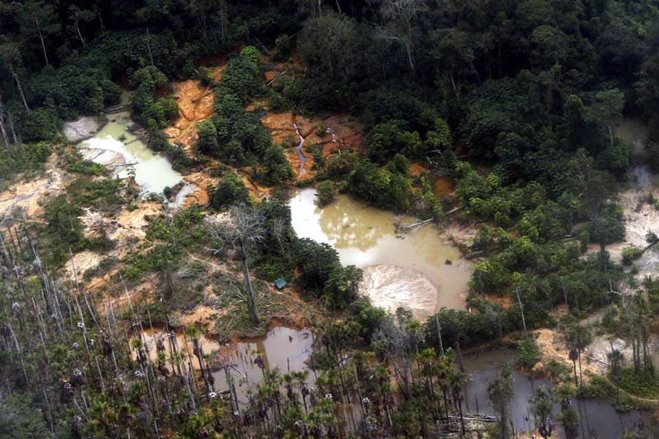 Mais de 290 acampamentos de garimpo foram retirados de terra indígena