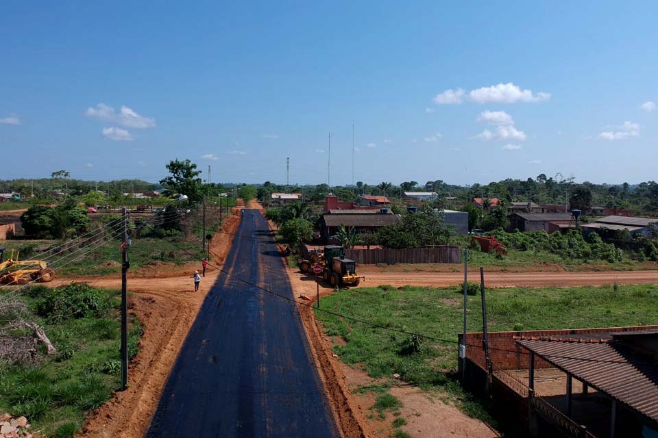 Fresagem asfáltica viabiliza pavimento de cerca de 6 quilômetros de via no distrito Extrema