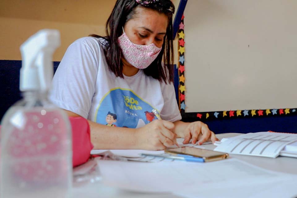 Em Porto Velho, escolas municipais seguirão protocolos sanitários no retorno das aulas presenciais, que está marcado para segunda-feira (16)