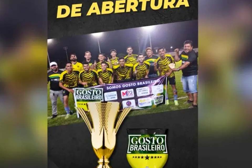 Equipe do Gosto Brasileiro é campeão do torneio início da abertura da 1ª Copa REC no estádio Cassolão