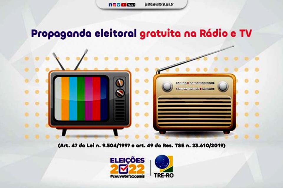 TRE-RO realizará audiência pública para definição da propaganda eleitoral gratuita no Rádio e TV