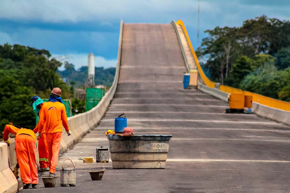 Inauguração da Ponte do Abunã sobre o rio Madeira vai fortalecer o desenvolvimento econômico de Rondônia