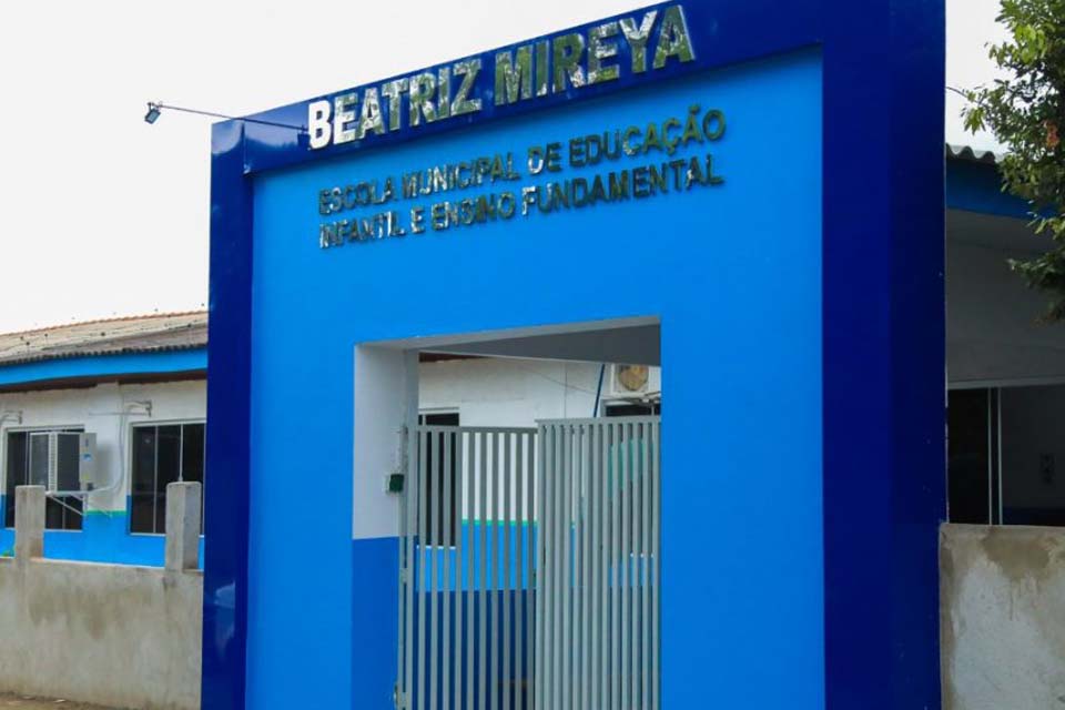 Obras de reforma e ampliação da escola Beatriz Mireya chegam à reta final