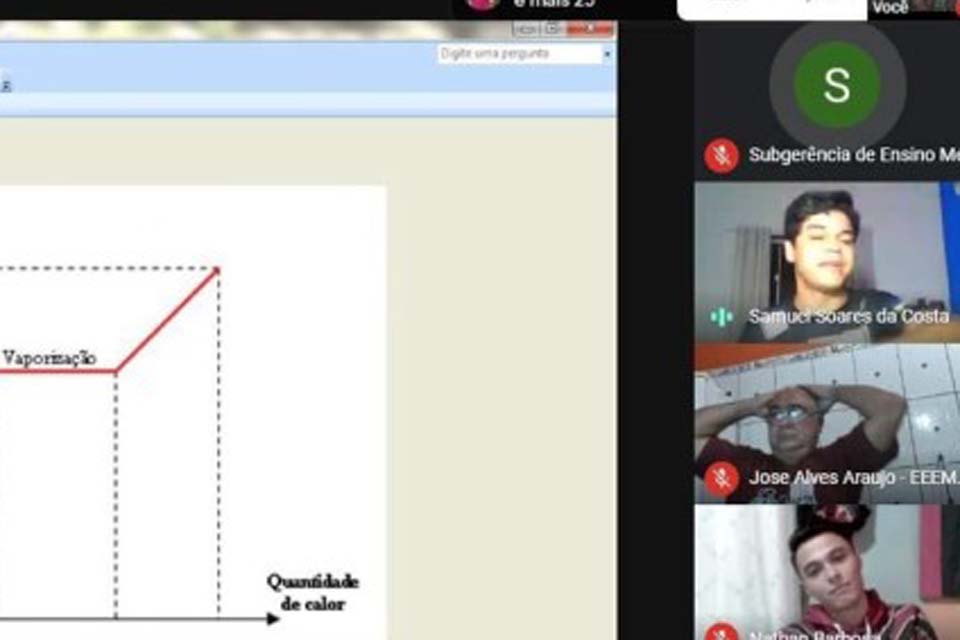 Aulas remotas preparam alunos para o Exame Nacional do Ensino Médio