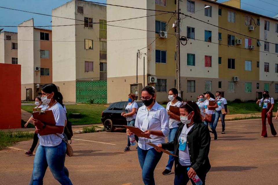 Seas realiza levantamento socioeconômico para elaboração de políticas públicas no residencial Orgulho do Madeira