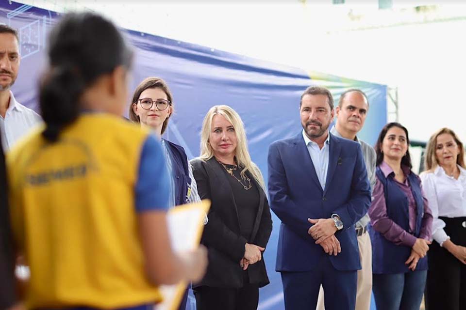 Ieda Chaves destaca compromisso com a Educação na abertura do ano letivo em Porto Velho