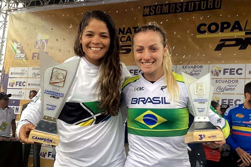 Paola Reis garante vaga olímpica ao Brasil no ciclismo BMX feminino