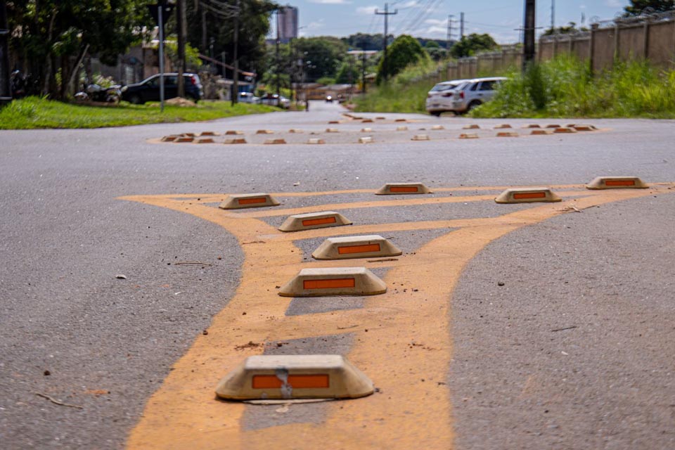 Sinalização é revitalizada em diversos pontos Porto Velho