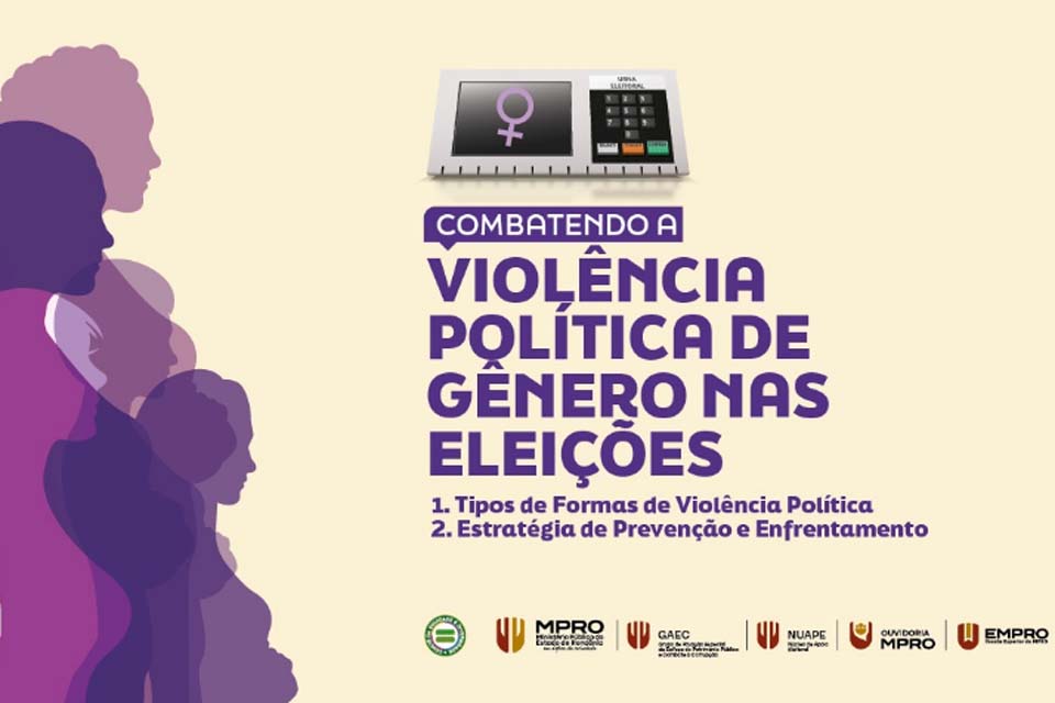 MPRO promove evento online para combater violência política de gênero nas eleições