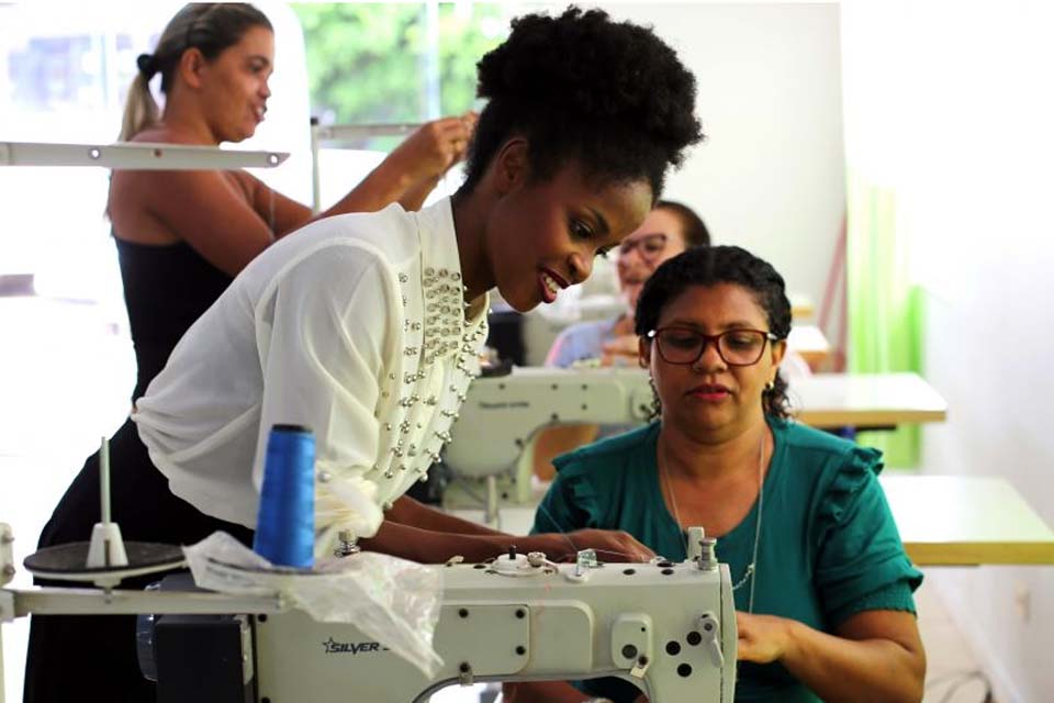 Semas de Vilhena e Ifro iniciam curso de corte e costura gratuito para mulheres