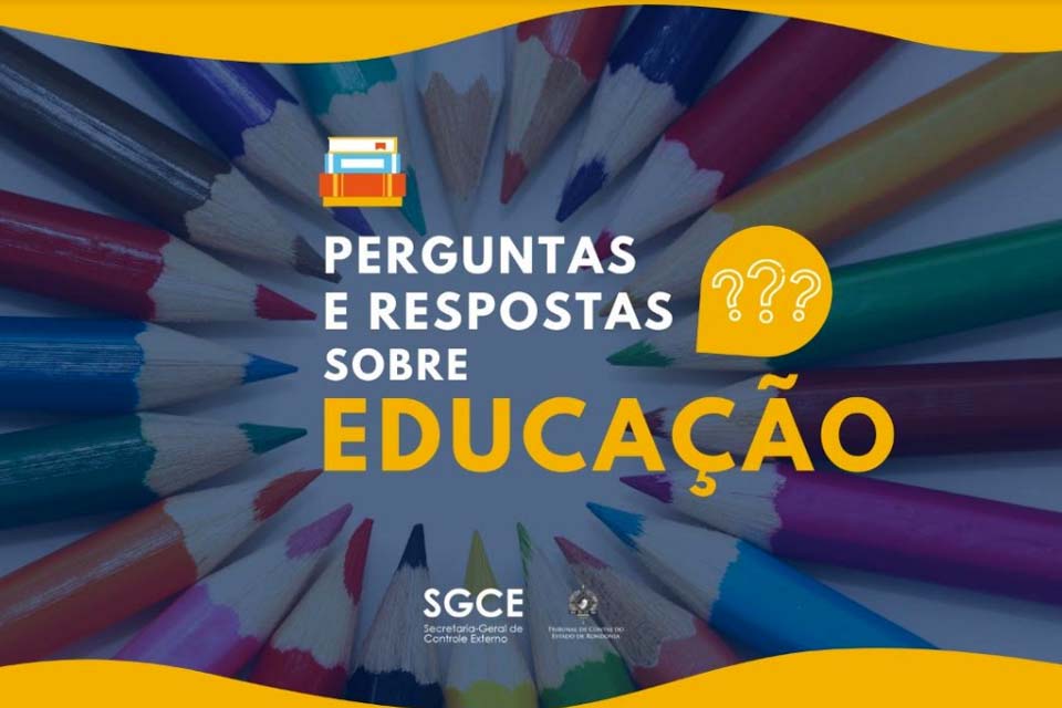 TCE-RO divulga nova instrução normativa e manual com perguntas e respostas sobre educação 