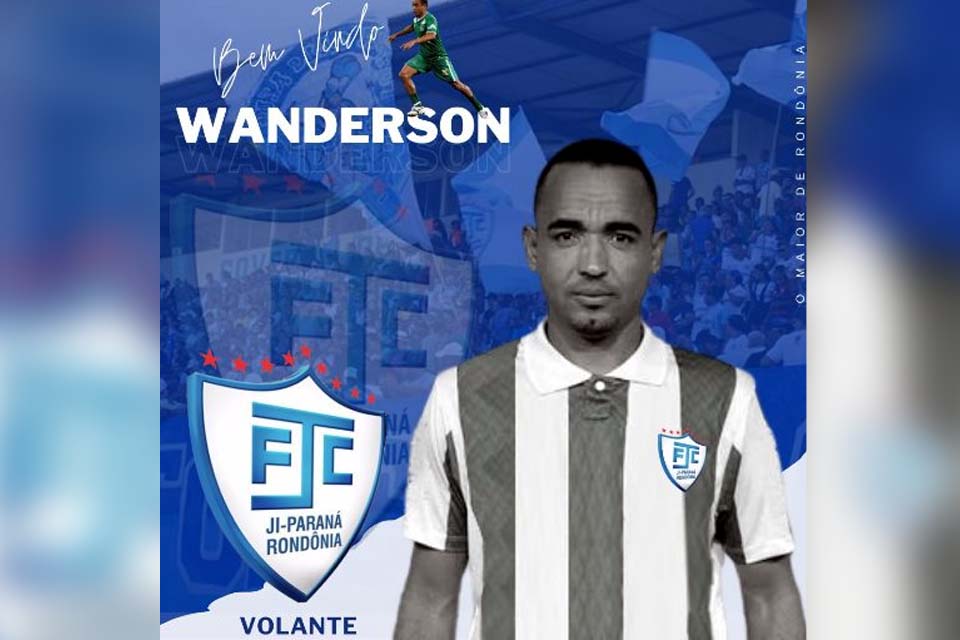 Ji-Paraná anuncia retorno do volante Wanderson Pereira