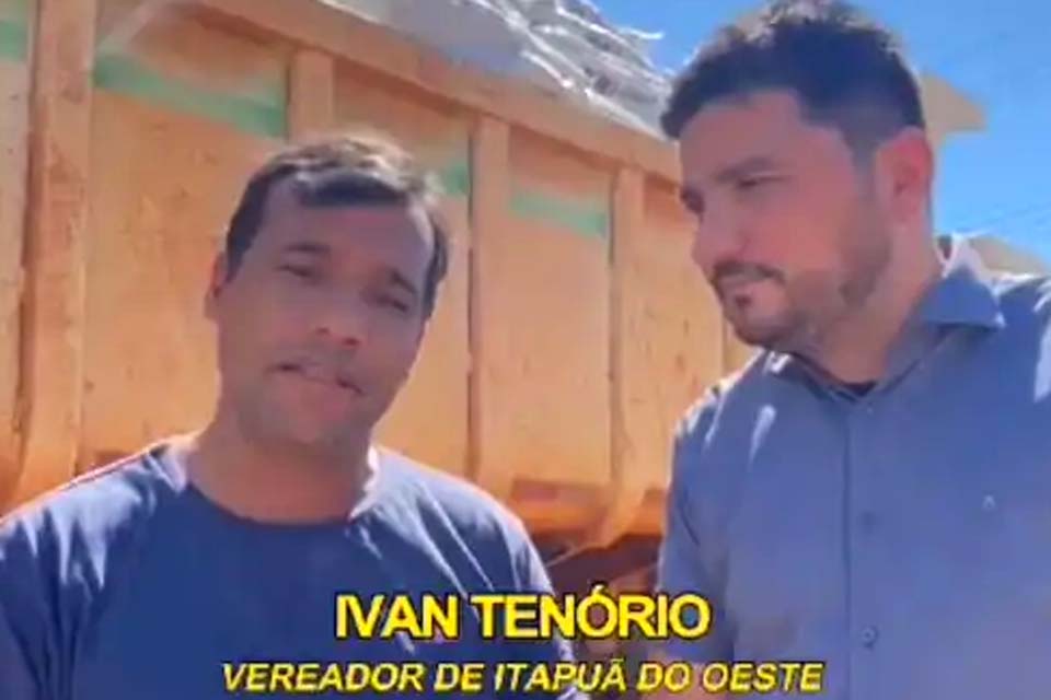 Deputado Jean Mendonça atende produtores de Itapuã do Oeste com a entrega de calcário