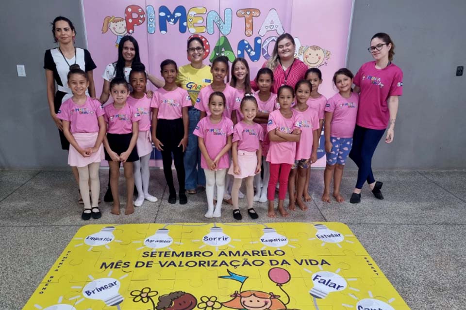 Samast de Pimenta Beuno promove campanha nas unidades do programa Garra projeto Dança