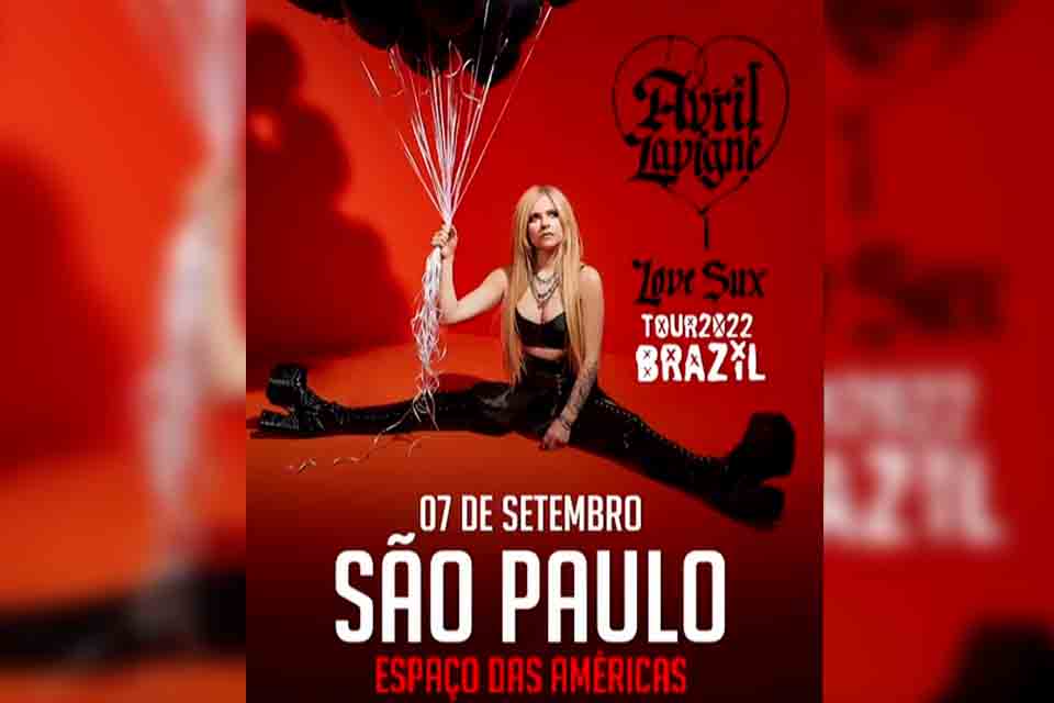 Depois de Rock in Rio, Avril Lavigne anuncia show em São Paulo