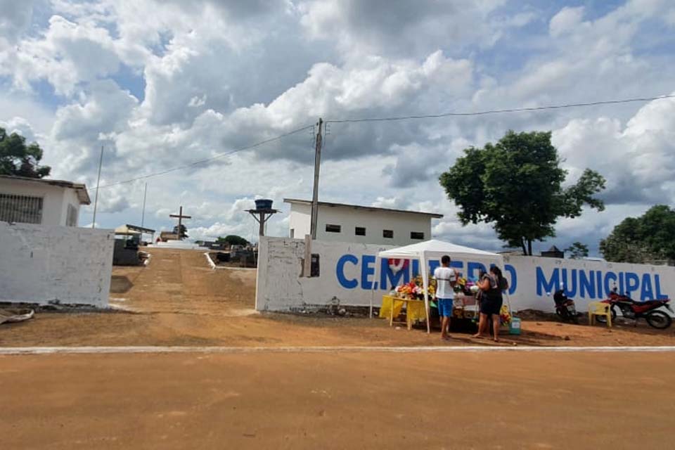 Visitação para o Dia de Finados já está acontecendo no Cemitério Municipal