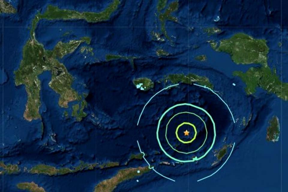 Indonésia registra tremor de magnitude 7,3 no leste do país