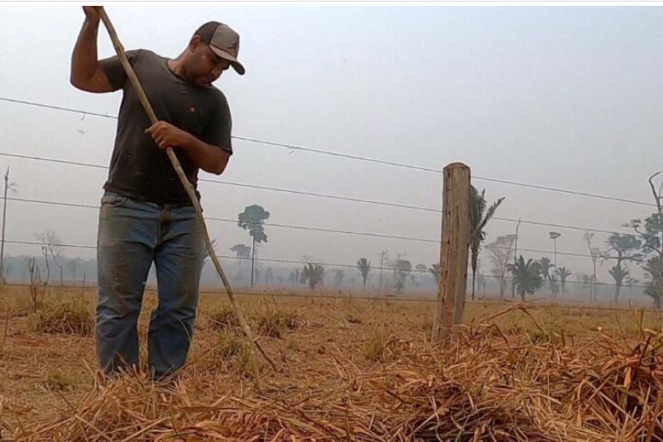 Corpo de Bombeiros de Rondônia e Sedam destacam a importância do aceiro no combate aos incêndios florestais