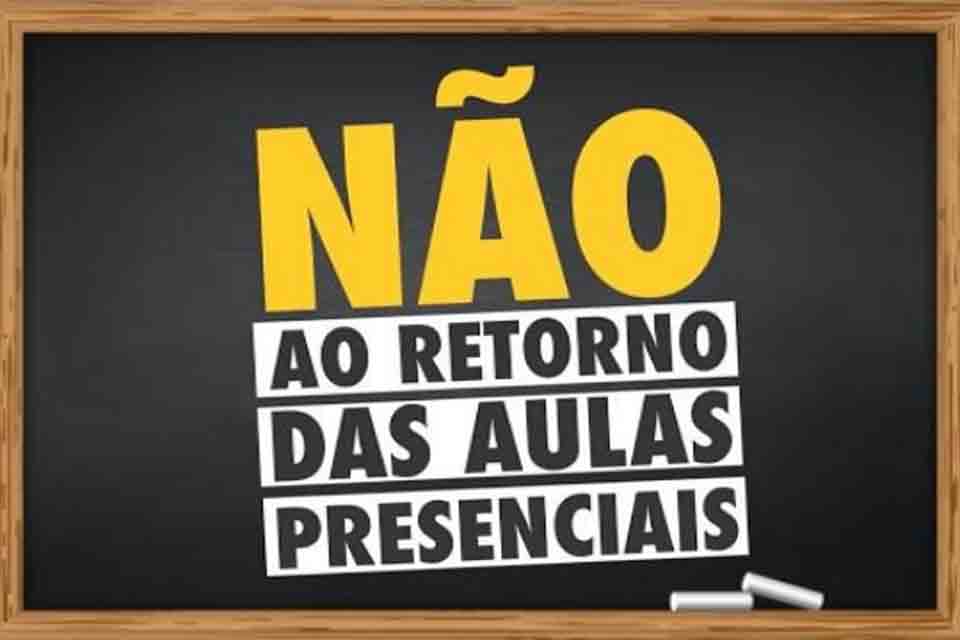 Sintero e Sinprof reafirmam posicionamento contrário ao retorno das aulas presenciais durante reunião estratégica para monitoramento e implantação de protocolos nas escolas