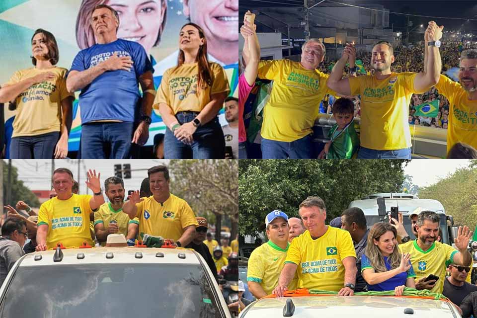 Bolsonaro em Rondônia: Entre multidões fervorosas e críticas afloradas nas redes sociais