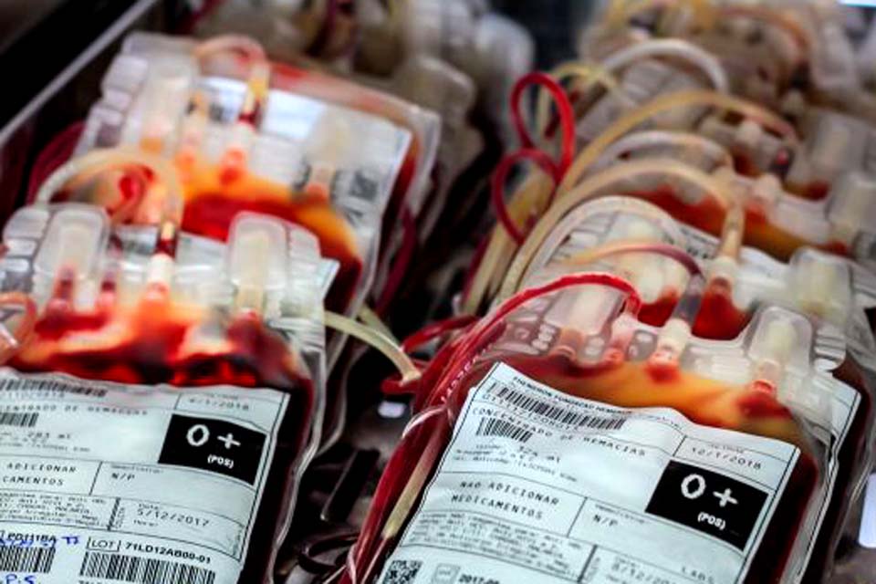 Fhemeron alerta para baixo estoque de sangue “O-“; população é convocada a doar