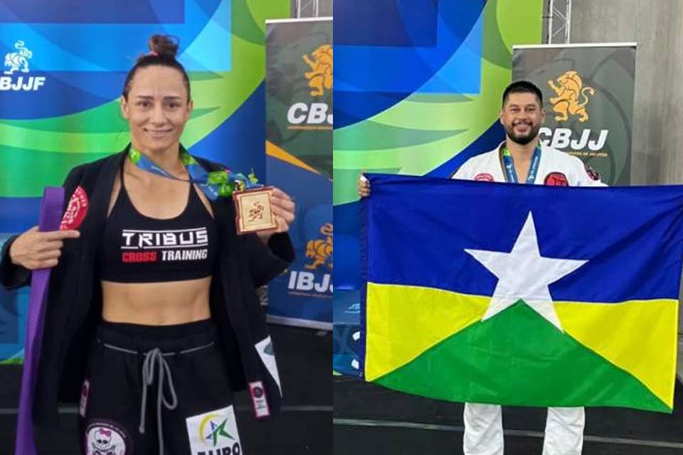 Atletas de Vilhena fazem bonito no Sul Americano de Jiu-Jitsu; lutadora conquista bicampeonato 